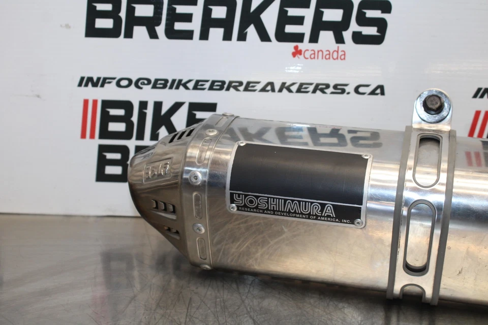 08-10 SUZUKI GSXR 600 YOSHIMURA EXHAUST PIPE MUFFLER SLIP ON CAN SILENCER BB202 - Image 3 of 4
