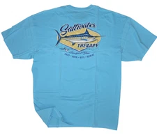 Mens NEWPORT BLUE  T Shirt -Size XL -Relax shack-Board meeting - NEW