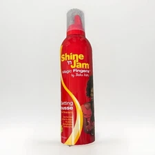 Shine N Jam Magic Fingers Setting Mousse For Braiders 12 Oz