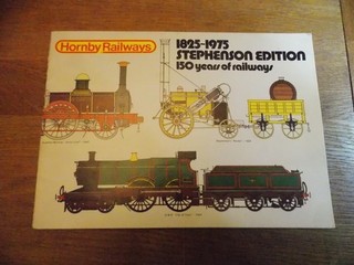HORNBY RAILWAYS 1825 1975 STEPHENSON EDITION CATALOGUE 21st Edition. 1975