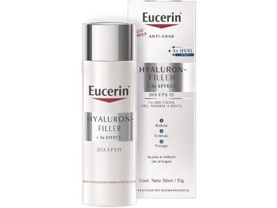 Eucerin Hyaluron Filler + 3x Effect Day Cream SPF15 Normal Skin 50ml EXP 2027
