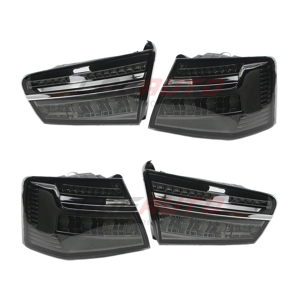 For Audi A6 / S6 2012-2015 LED Rear Tail Light Assembly W/ Sequential Turn Lamp - Image 2 of 4