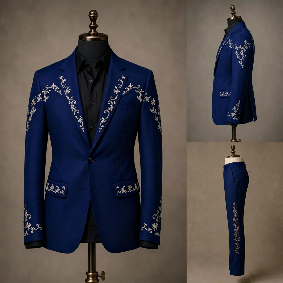 vintage double breasted suit products for sale | eBay