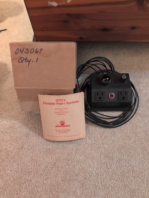 GTO Portable Power System Gate Opener Control Box 
