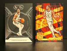 Tyrese Haliburton 2024-25 Noir /99, Panini The National /199