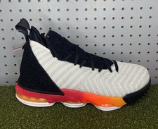 Nike LeBron 16 XVI GS Space Travel AQ2465 188 White Youth Size 6Y Womens Sz 7.5
