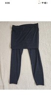 Cabi Skirted Leggings Sz M Stretch Knit Space Dye Style 3210