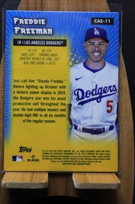 2025 Topps Chrome Freddie Freeman ALL-ETCH | eBay