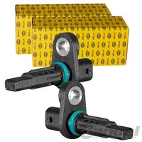 2X Hella ABS-SENSOR Raddrehzahl Hinten Passend FüR Mercedes C-KLASSE CLS E-KLASS