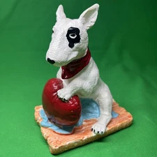 Vintage 1987 Spuds Mackenzie Plastic Terrier Bank