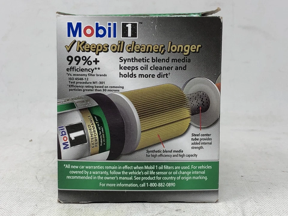 Mobil 1 Oil Filter M1-102A - Extended Performance and High Capacity - Image 2 of 4