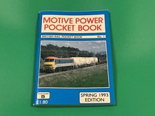 1993 British Rail Pocket Book No.1 Motive Power Spotters Book