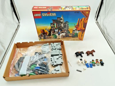 LEGO 6761 Bandit's Secret Hide-Out Western Cowboys OVP BOX Vintage 6761 6769 - Bild 1 von 4
