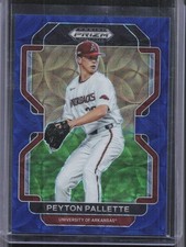 2022 Panini Prizm Draft Picks #PDP62 Peyton Pallette Navy Blue Kaleidoscope #/15