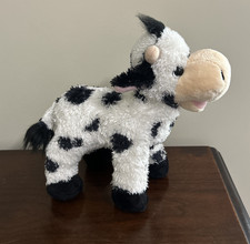 Princess Soft Toys Clover Cow Plush Weighted Stuffed Animal w/ tags 2010 10"
