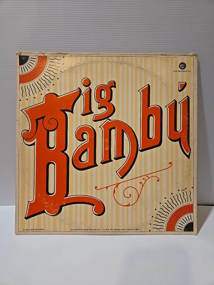 Cheech and Chong - Big Bambu - 1972 LP With ROLLING PAPER - Image 2 of 4