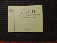 Johann Sebastian Bach Complete Organ Works in Nine Volumes: Volume VIII, Ed.