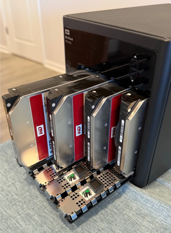 WD My Cloud Pro PR4100 32TB NAS Server 16Gb RAM - NEW DRIVES 8/2023 - Image 3 of 4