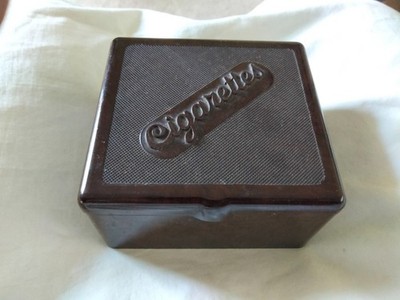 Bakelit Vintage Zigarettenkiste/Etui Witton Moulded Insulation Works GEC Rare