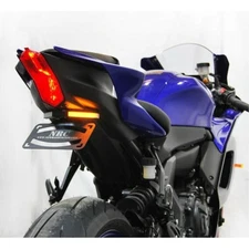 New Rage Cycle Fender Eliminator Kit - Black for 21+ Yamaha YZF-R7 R7-FE-S