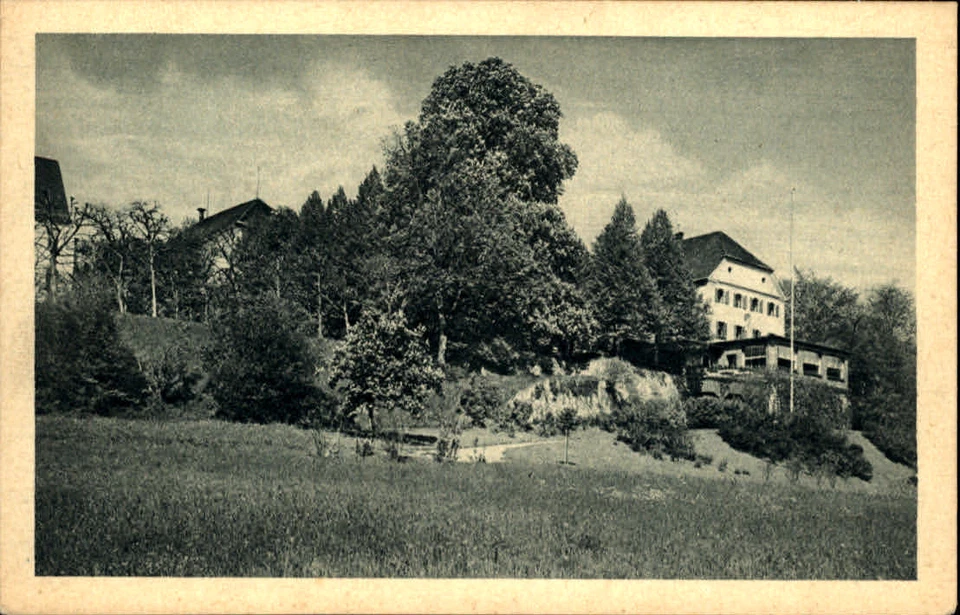 CHIEMSEE Bayern ~1925 Schloss-Hotel Reklame Werbung Herren-Insel-Chiemsee - Bild 1 von 1