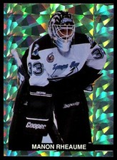 1992-93 Super Star Heroes Silver Promo MANON RHEAUME Tampa Bay Lightning