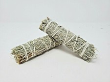 2 Palo Santo Smudge Stick 4" Mountain Sage  Palo Santo Wood Powder Smudging