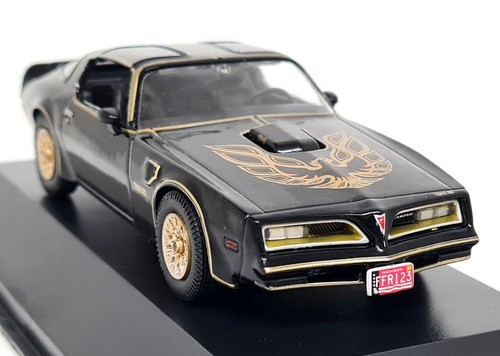 Atlas 1/43 Pontiac Firebird Trans Am 1977 Black Diecast Scale Model Car