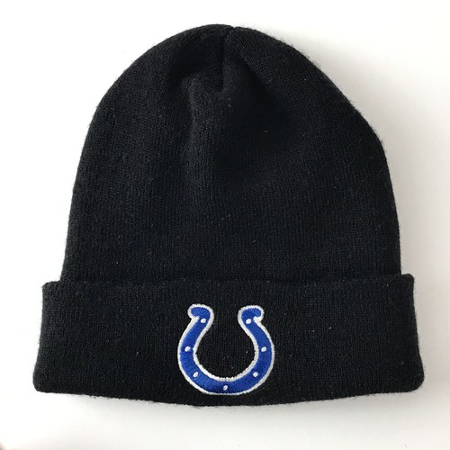 Retro Indianapolis Colts NFL Winter Hat Watch Cuff Cap eBay