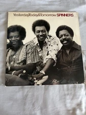 1977 THE SPINNERS Yesterday Today Tomorrow LP Atlantic 19100 Orig Inner Soul VG+