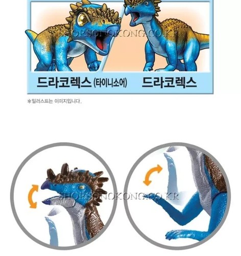 Dino Mecard Double Figure Dracorex Dinosaur Tinysaur two figures Set toy - Picture 6 of 7