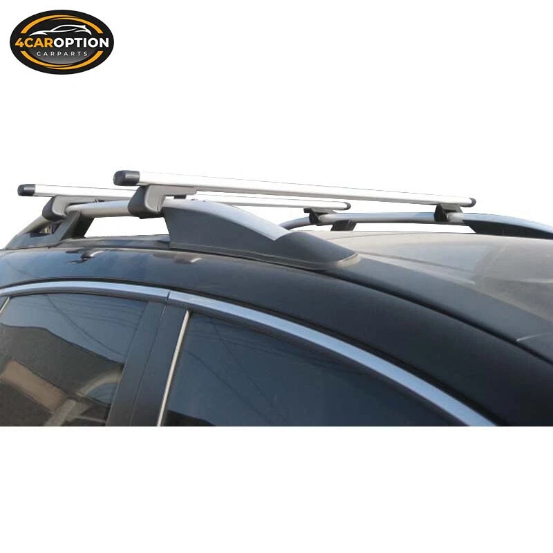 Aluminum 48 Inch 120CM Universal Roof Rack Cross Bar Luggage Carrier With Lock Foto 2 de 4