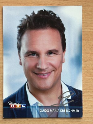 Guido Maria Kretschmar RTL Autogrammkarte original signiert #8305