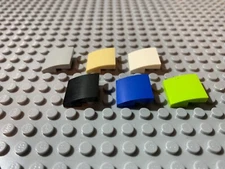 LEGO Parts 15068 (4pcs) Slope, Curved 2x2 No Studs Choose Color