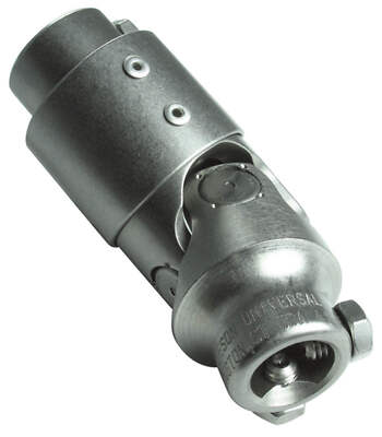 Borgeson 154943 Stnlss Sngl U-Joint Vibe Rdcr 3/4In Double-D X 1In-48 Spline