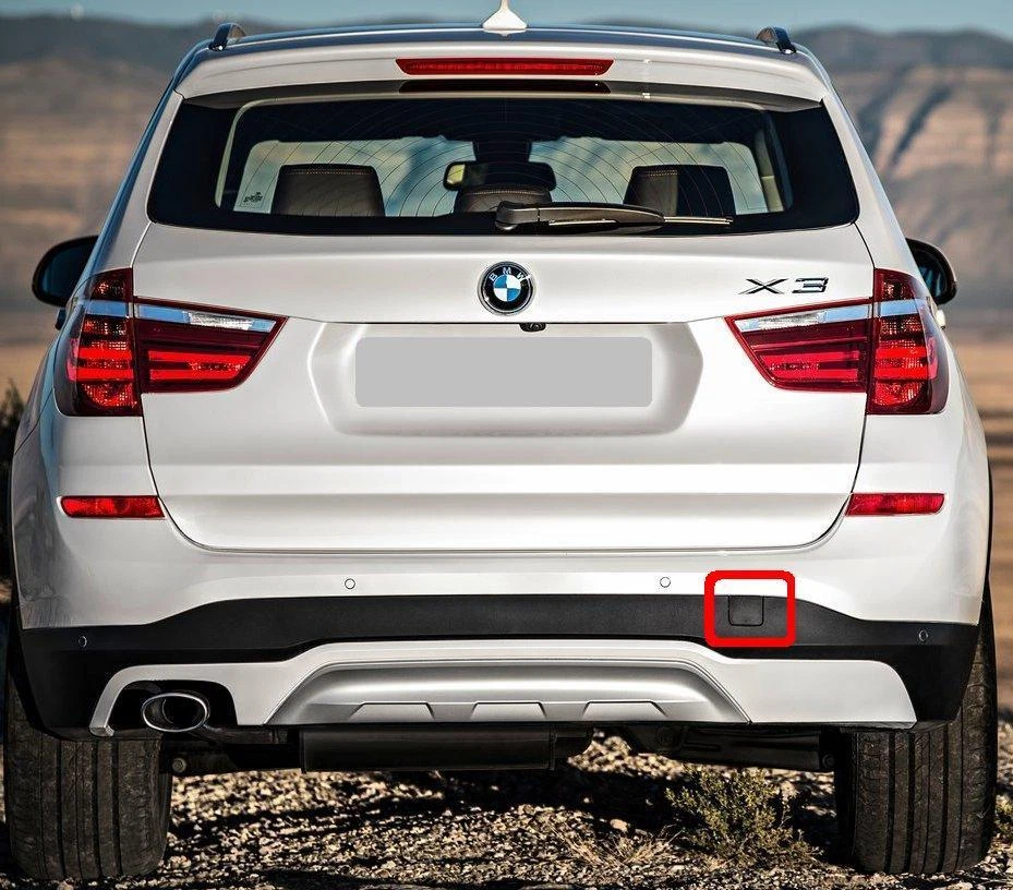 BMW NEW GENUINE X3 F25 2014-2016 REAR BUMPER TOW HOOK EYE COVER  