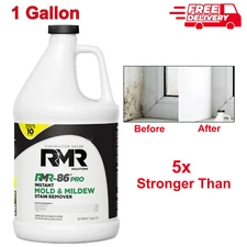 RMR-86 Instant Mold & Mildew Stain Remover, Contractor Grade, Odor Removal, 1Gal