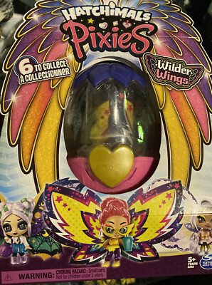 NEW Hatchimals Pixies, Wilder Wings Pixie with 2 Accessories - Ready To Ship!