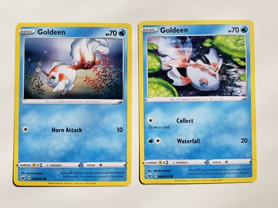 Goldeen 045/202 & 046/202 LP - Sword Shield Base Pokemon Card $2 Flat Shipping | eBay Goldeen 045/202 & 046/202 LP - Sword Shield Base Pokemon Card $2 Flat Shipping | eBay