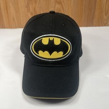Batman Embroidered Adjustable SnapBack Baseball Hat Cap Kid's Youth Black