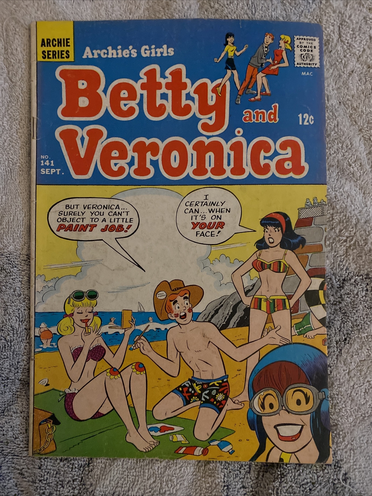Archie Comics Archie's Girls BETTY And VERONICA #141 J | eBay