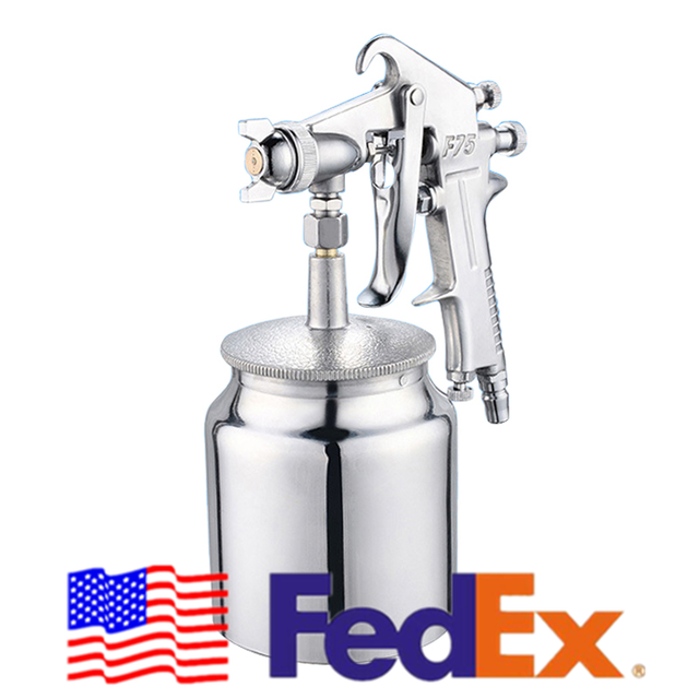 US Ship Home Car Auto HVLP Spray Paint Coating Repair Lacquer Gun 1.5mm