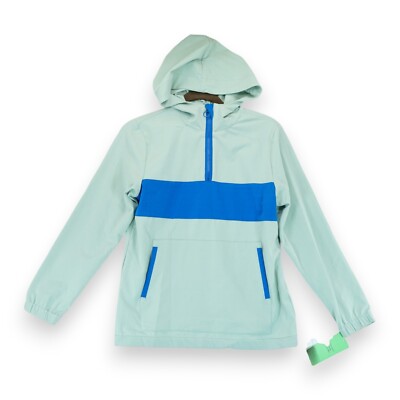 NWT Ocean Current Active Stretch Ripstop 1/4 Zip Pullover Hoodie Size Medium
