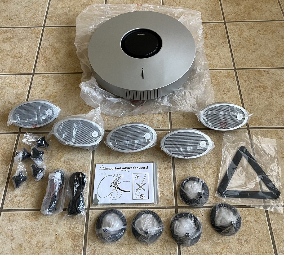 NEW NO RETAIL BOX! Jamo A210PDD Subwoofer & Satellite System