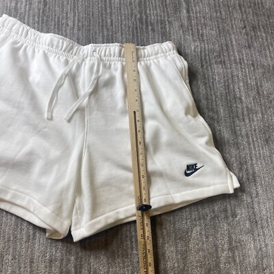 Nike Club French Terry Flow Shorts Mens XXL White New DX0731-010