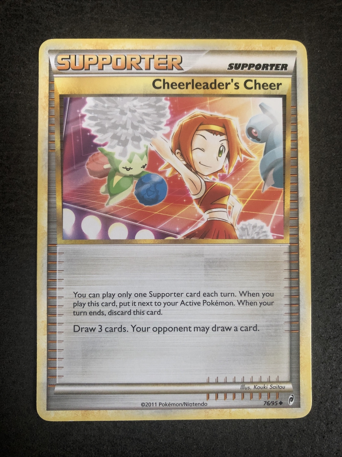 Cheerleader's Cheer 76/95 Uncommon MP Call of Legends Pokémon