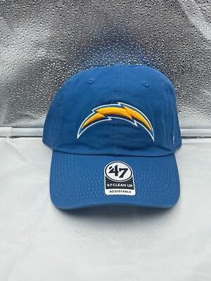 #ad Los Angeles Chargers NFL #x27;47 Brand Blue Clean Up Adjustable Hat $29.99