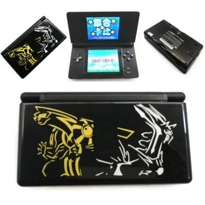 Black Pokemen Retrofit Nintendo DS Lite Game Console NDSL Video Game System