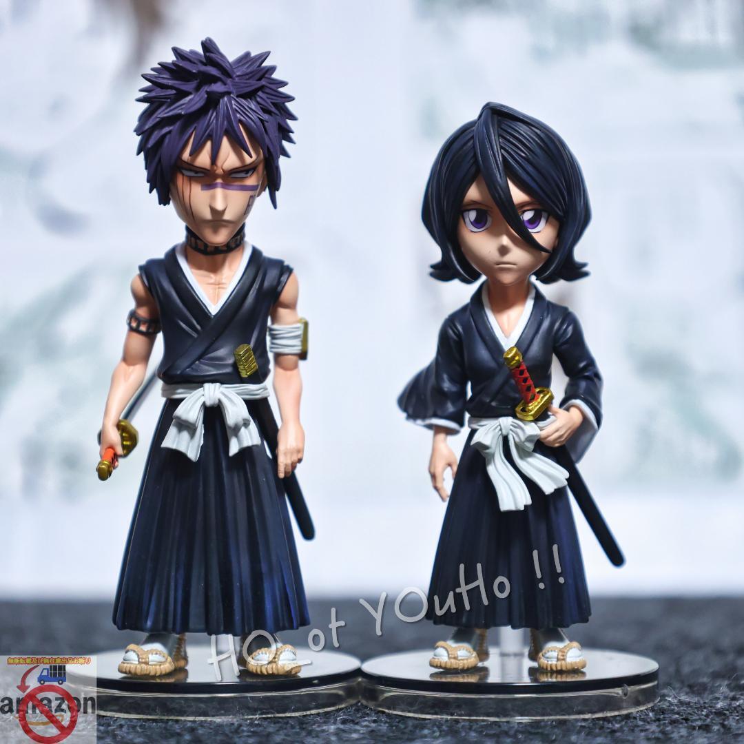Bleach Figure Gotei 13 Vice Captain Shuhei Hisagi Rukia Kuchiki | eBay