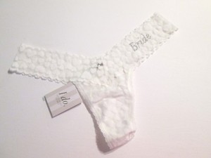 white thongs wedding